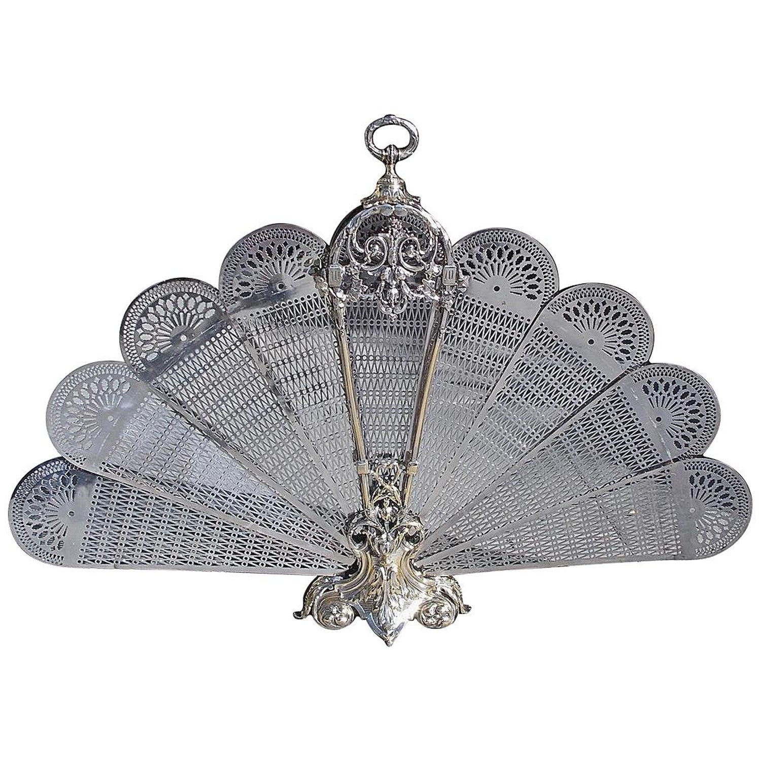 Decorative Fan Fireplace Screen Shelly Lighting