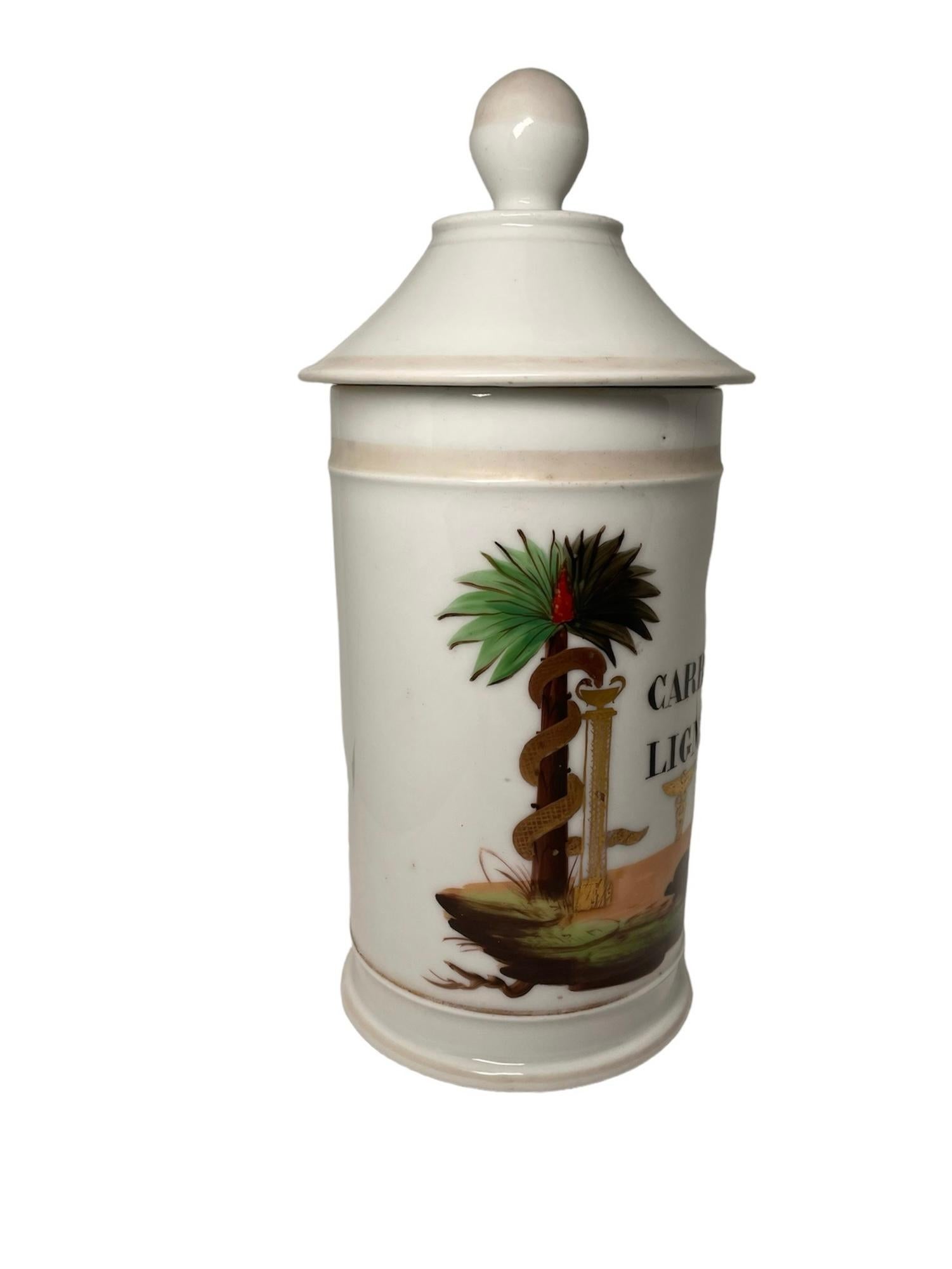 Vaso da farmacia in porcellana francese in vendita 6