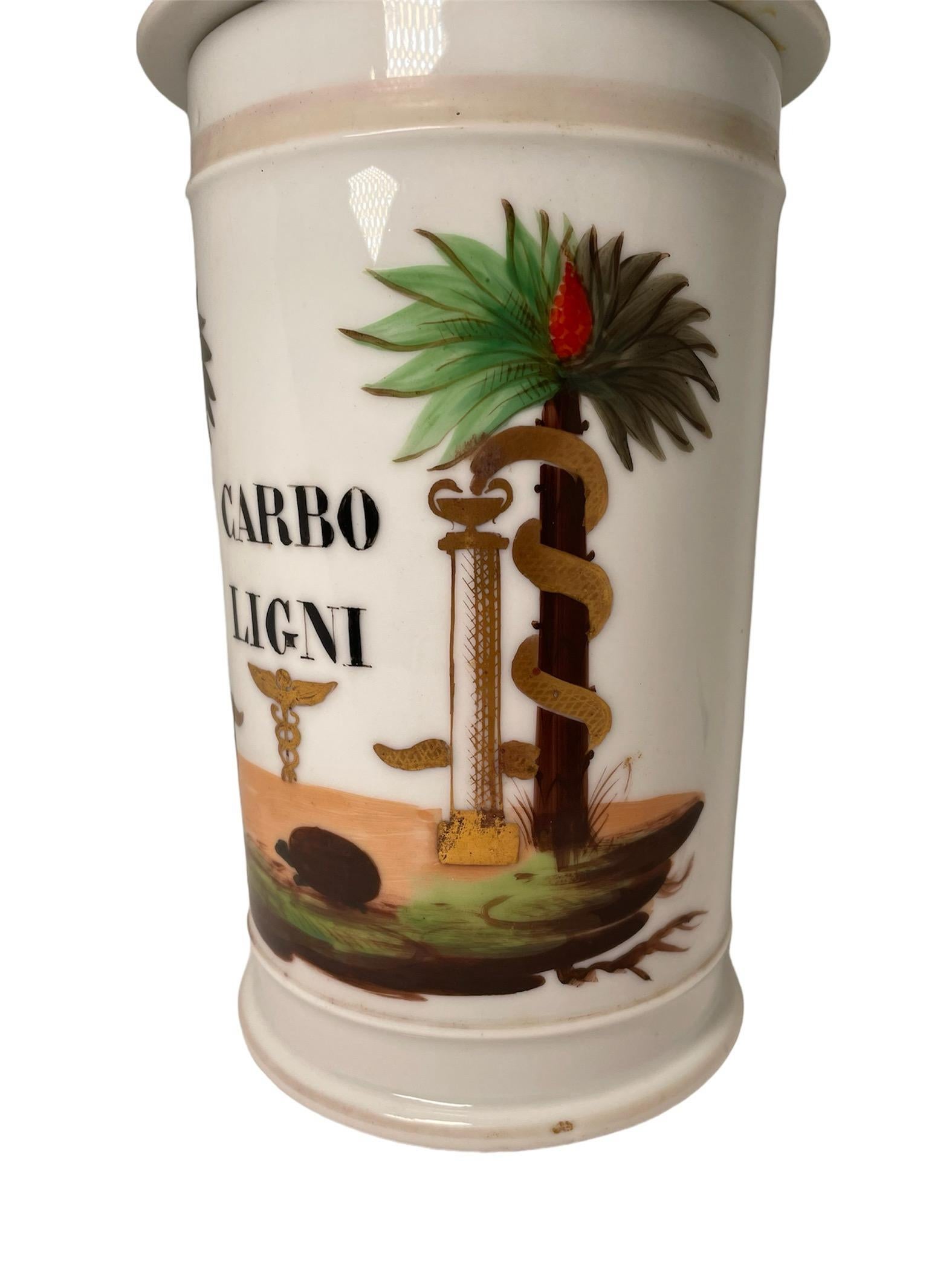 Vaso da farmacia in porcellana francese in vendita 7