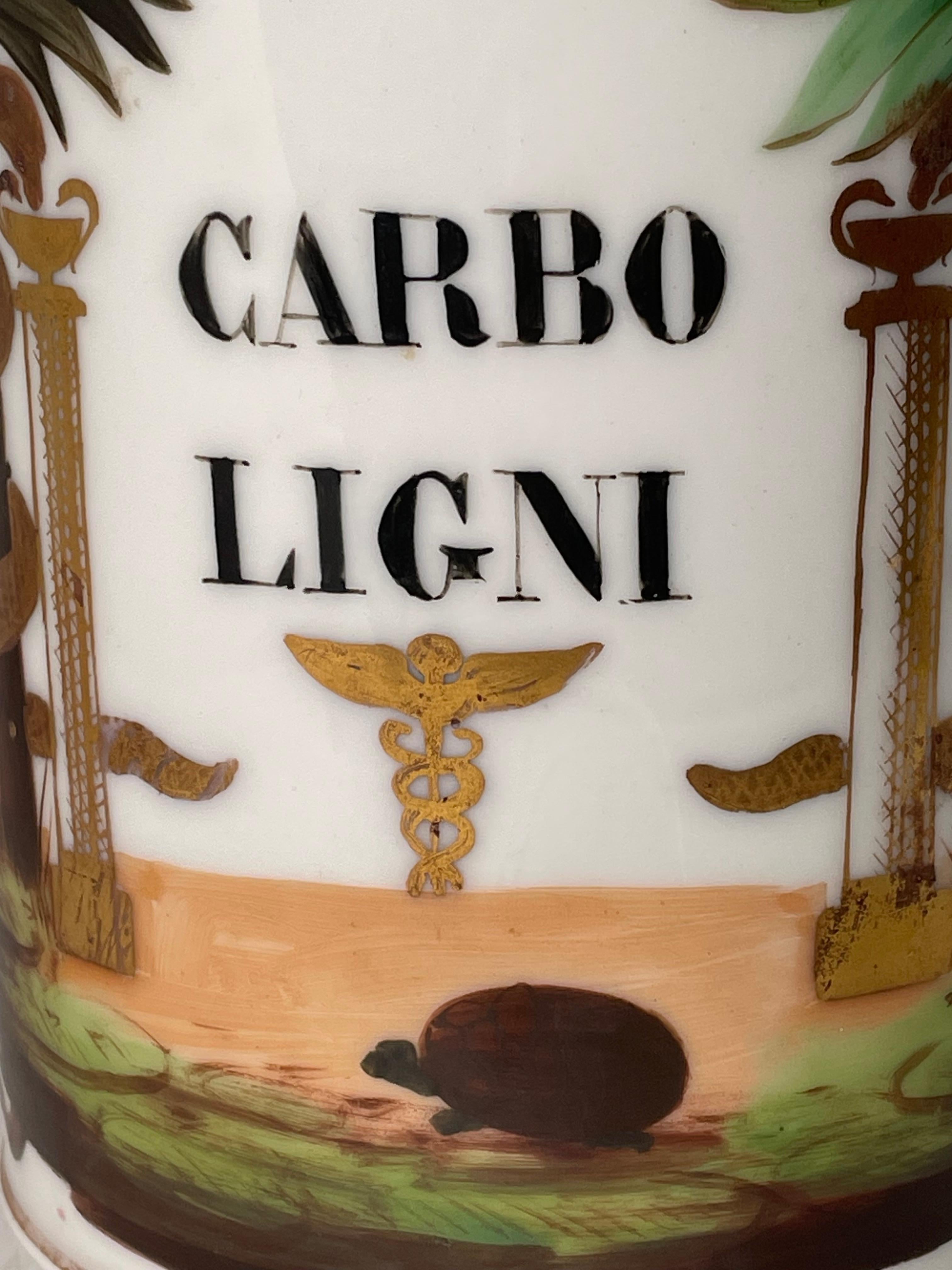 Vaso da farmacia in porcellana francese in vendita 1