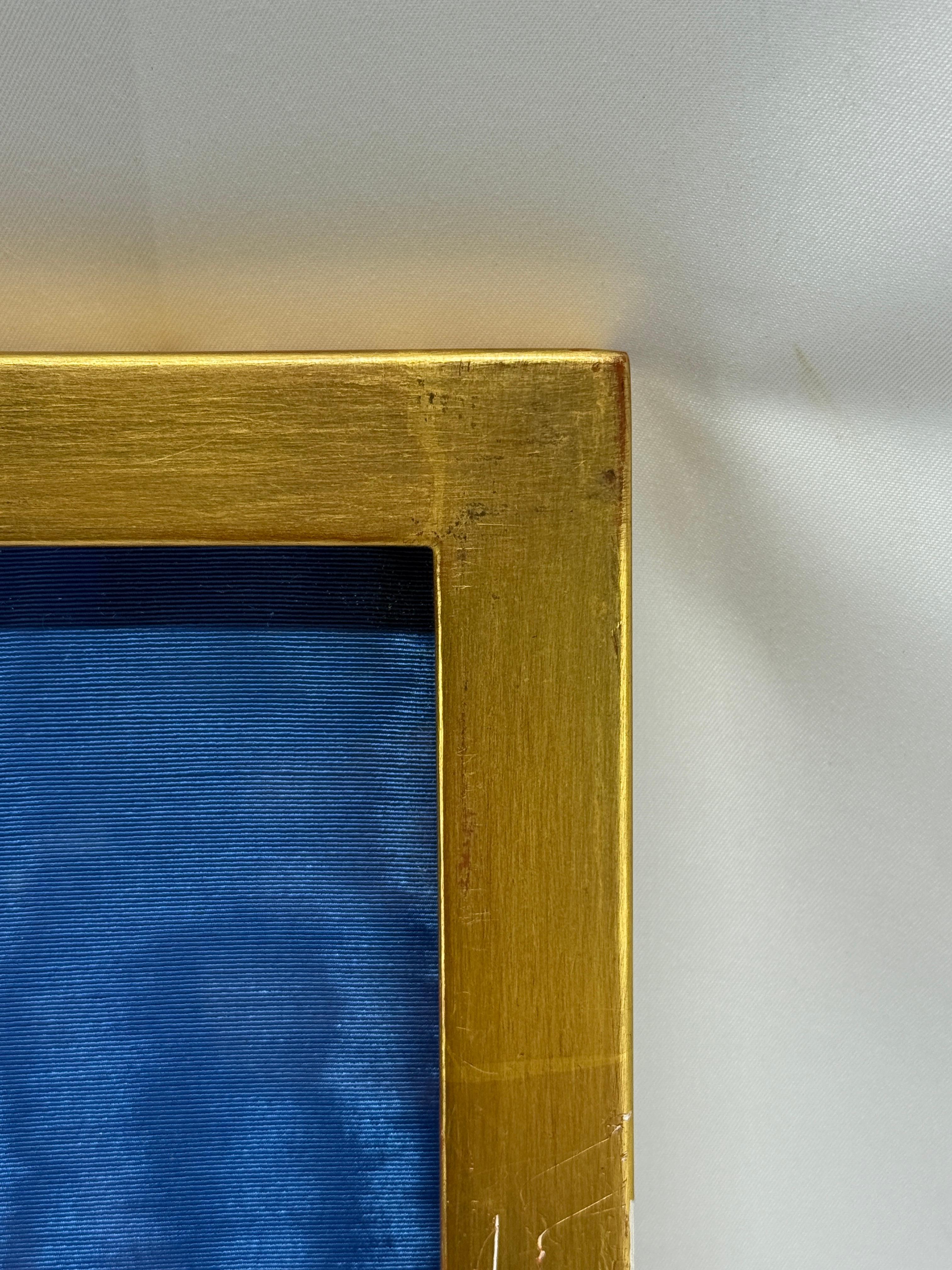 20ième siècle Aquarelle à motif de porcelaine française, Manufacture Fourmaintraux, Desvres, vers 1900 en vente