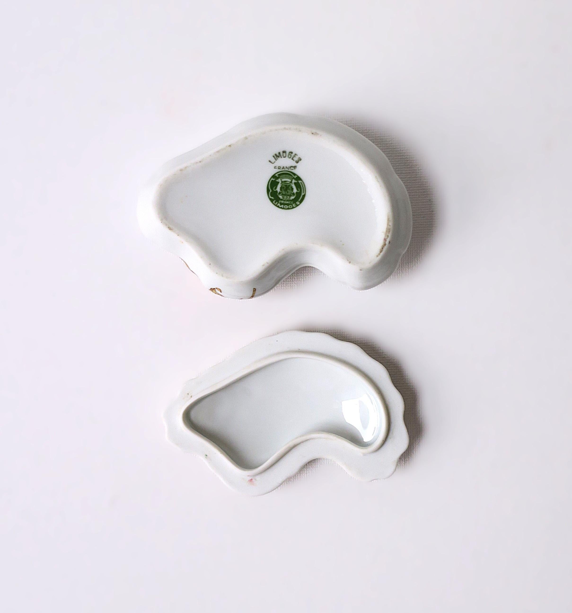 French Porcelain Jewelry Box For Sale 5