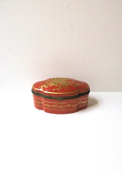 French Porcelain Jewelry Box