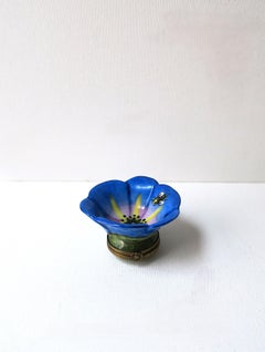 French Porcelain Jewelry Dish Pill Box