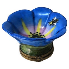 Plato pastillero de porcelana francesa