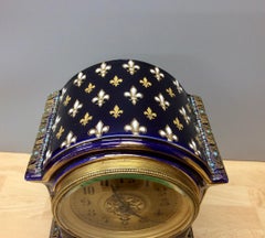 French Porcelain Mantel Clock