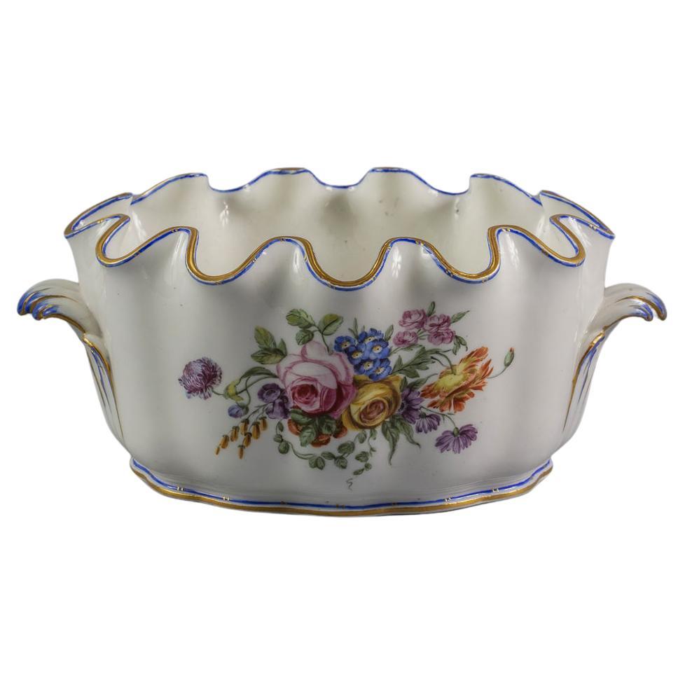 French Porcelain Monteith, Sevres, circa 1760 For Sale