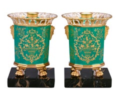 French Porcelain Potpourri Pots