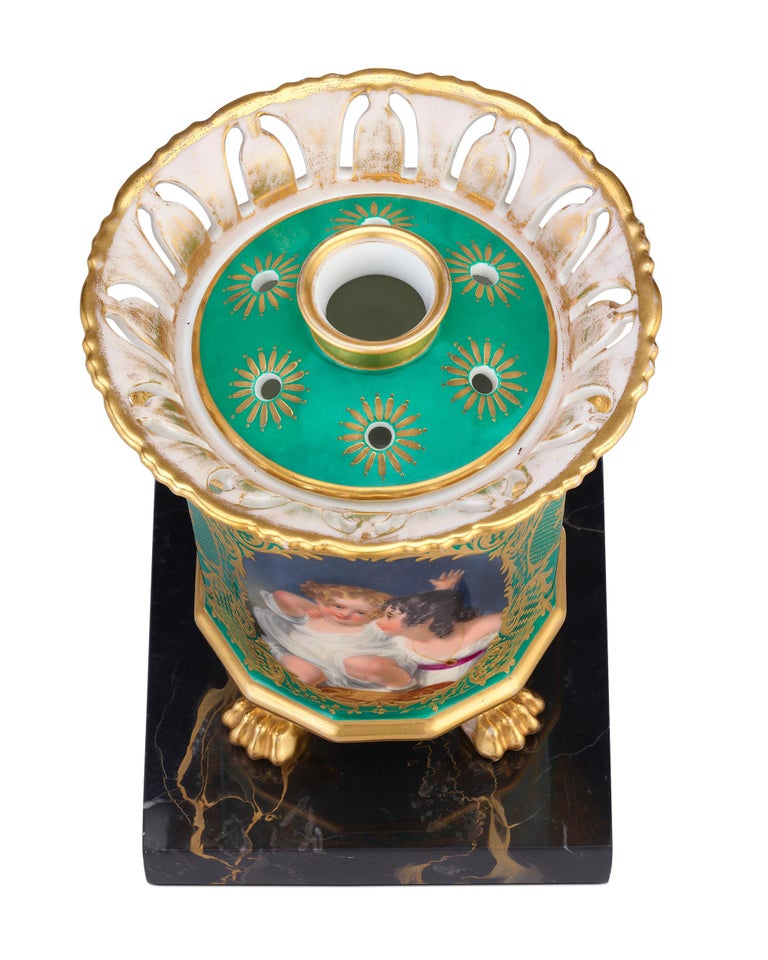 French Porcelain Potpourri Pots For Sale at 1stDibs