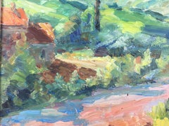 Paisaje postimpresionista francés de Victor Ferreri