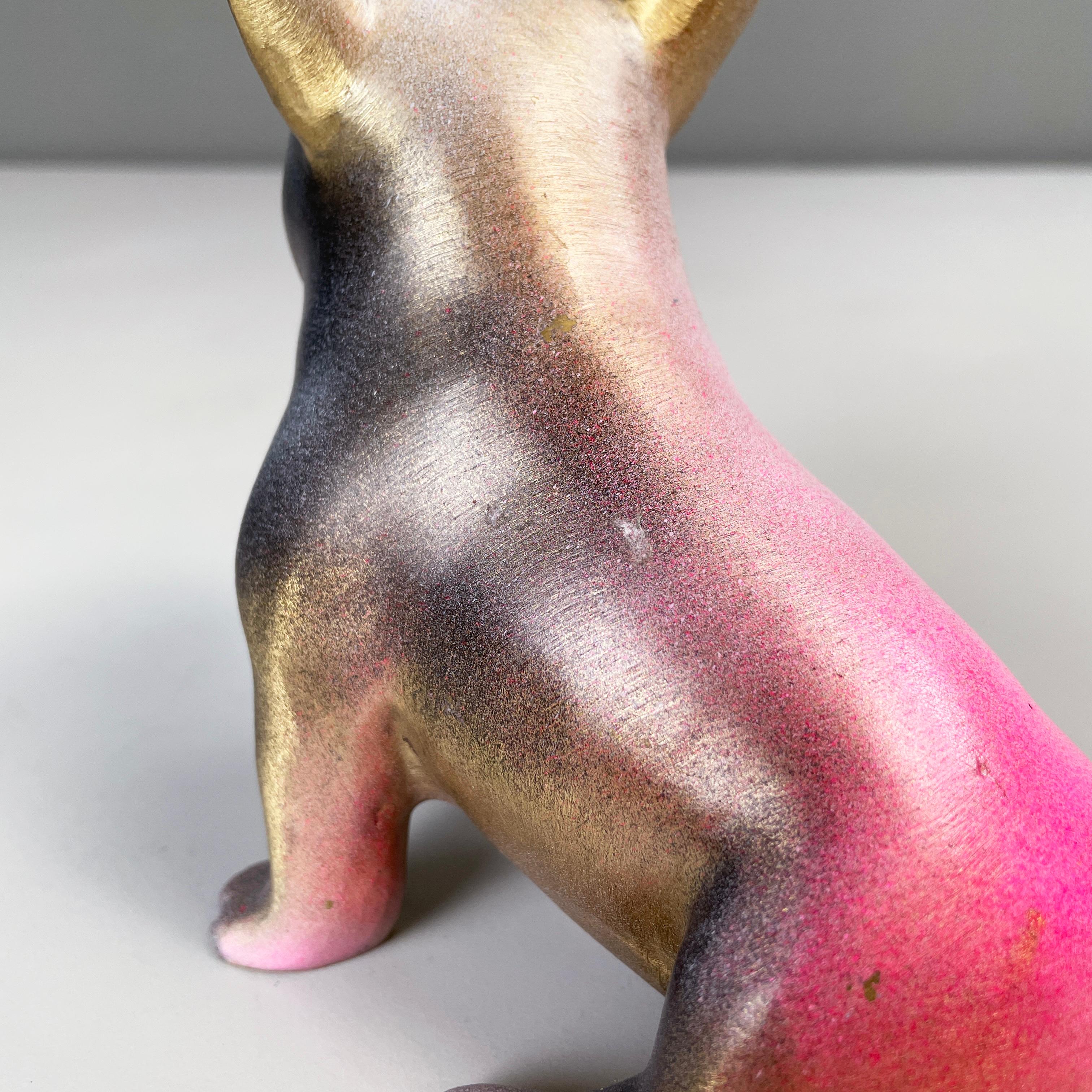 Sculpture post-moderne française en bronze Doggy John par Julien Marinetti, années 2000 en vente 3