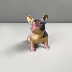 French post-modern Bronze sculpture Doggy John by Julien Marinetti, 2000s
