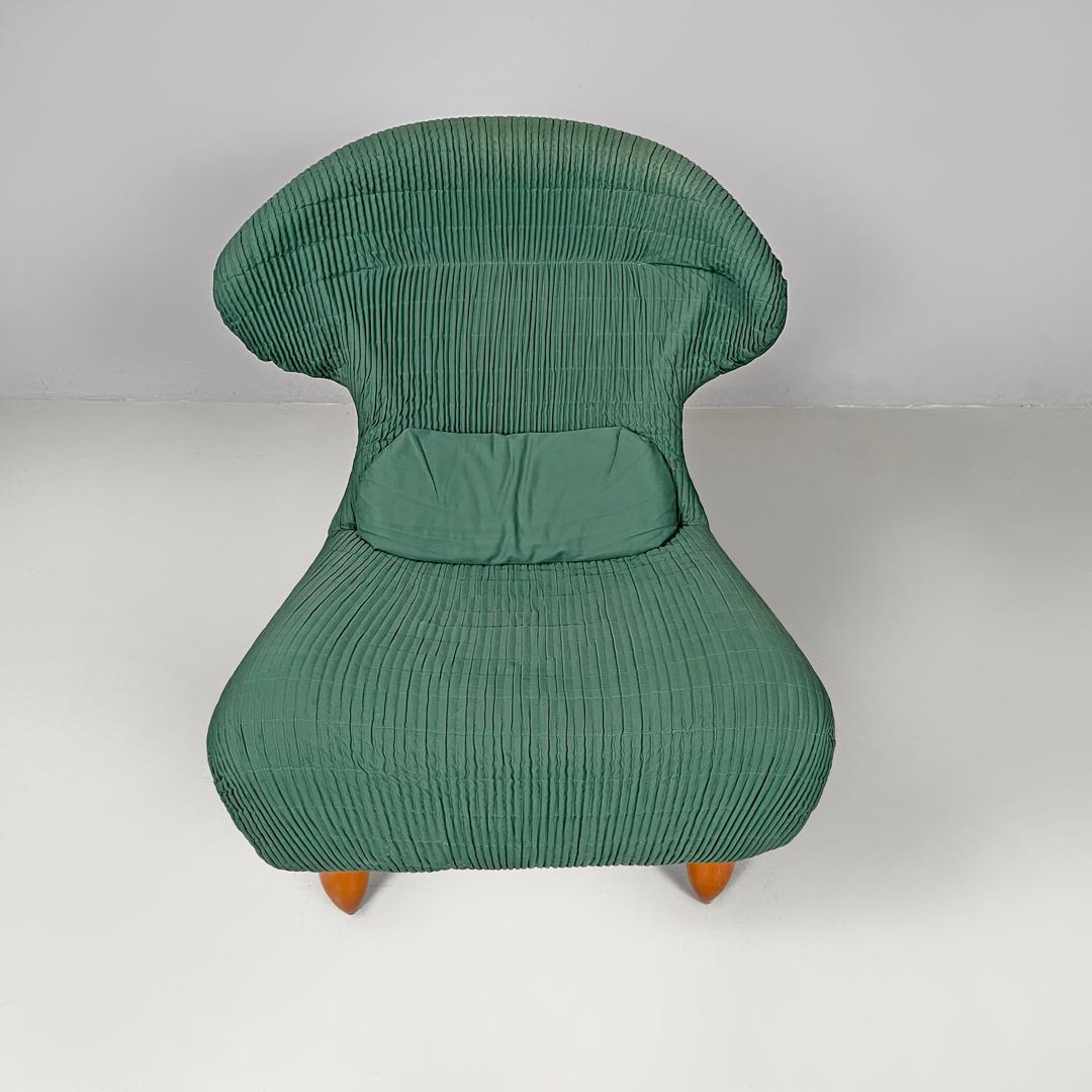Poltrona francese postmoderna verde Femina Body Annie Hiéronimus Ligne Rose, anni '90 in vendita 1