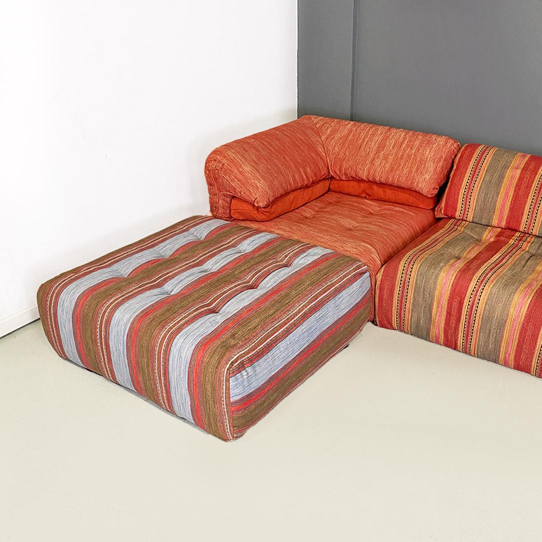 French post modern Voyage Immobile modular sofa by Studio Roche Bobois, 1990s For Sale 2