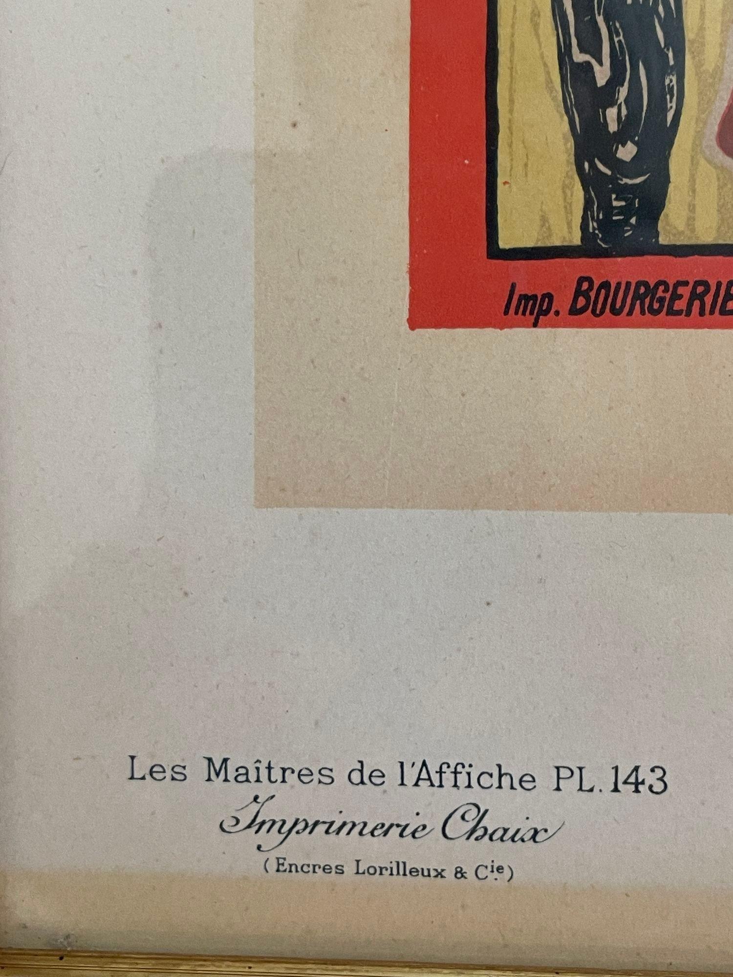 French Poster L'Eclatante Lampe à Pétrole sans Mèche 1895 For Sale 6