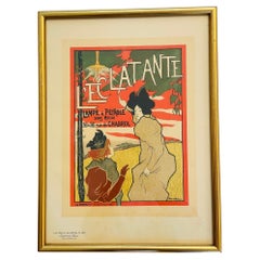 French Poster L'Eclatante Lampe à Pétrole sans Mèche 1895