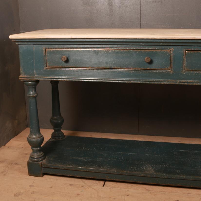 French Potboard Dresser Base/ Sideboard In Good Condition In Leamington Spa, Warwickshire