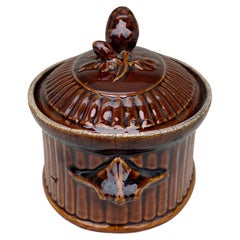 French Pottery Majolica Tureen circa 1930