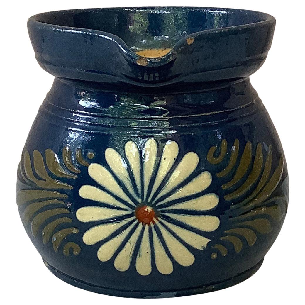 Französischer Keramikkrug, CIRCA 1890 im Angebot 5