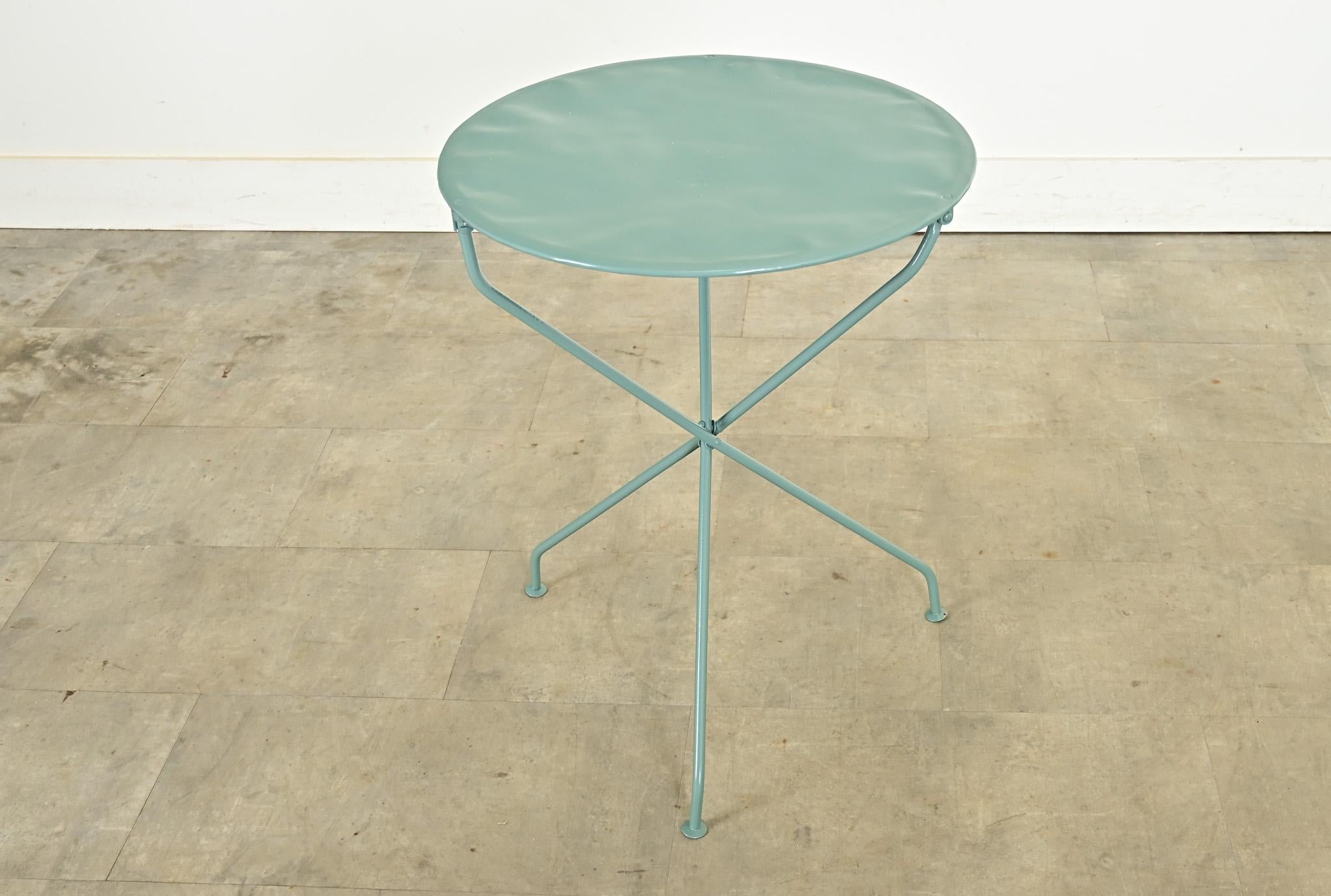 French Powdercoated Bistro Table 1