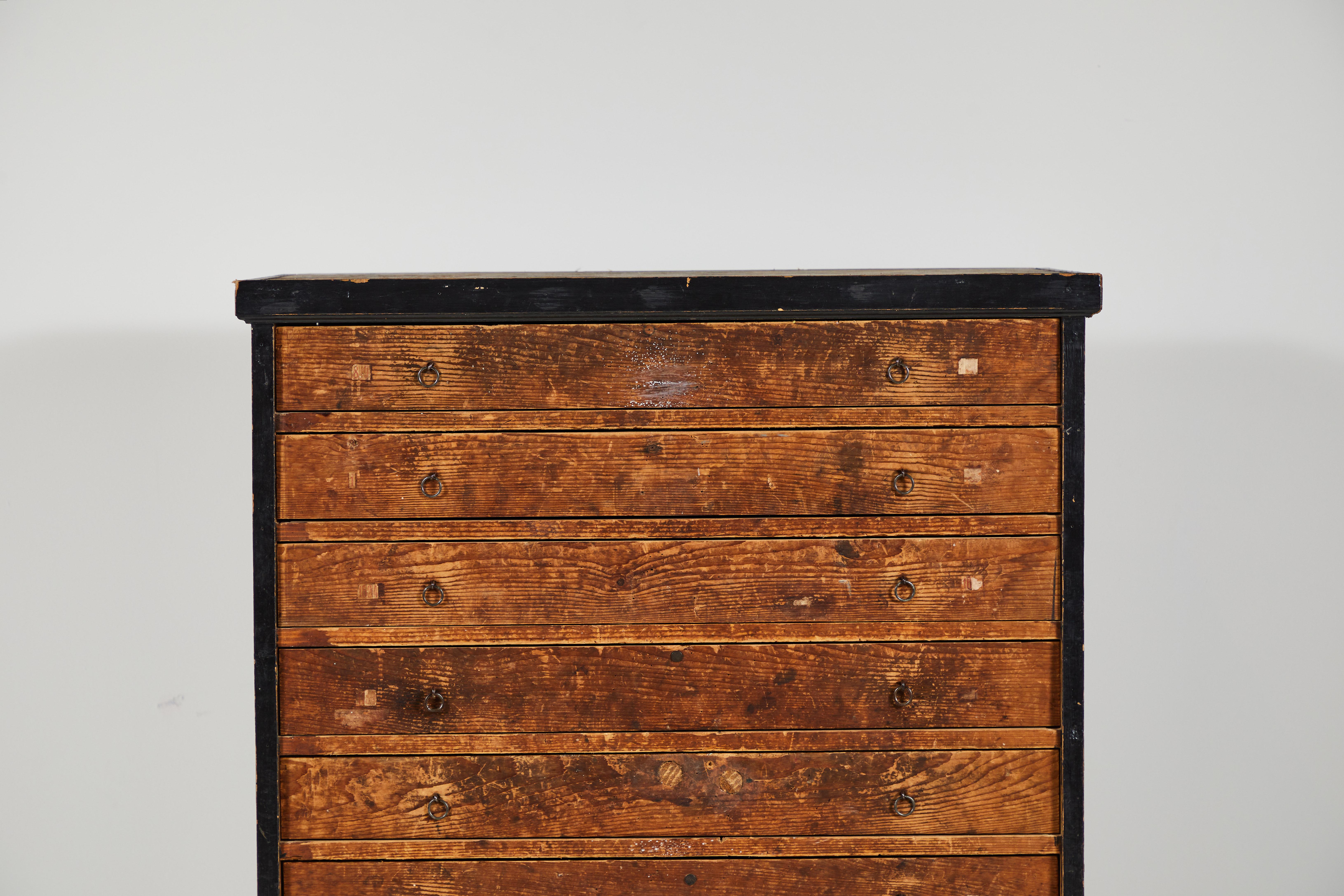 primitive chest of drawers