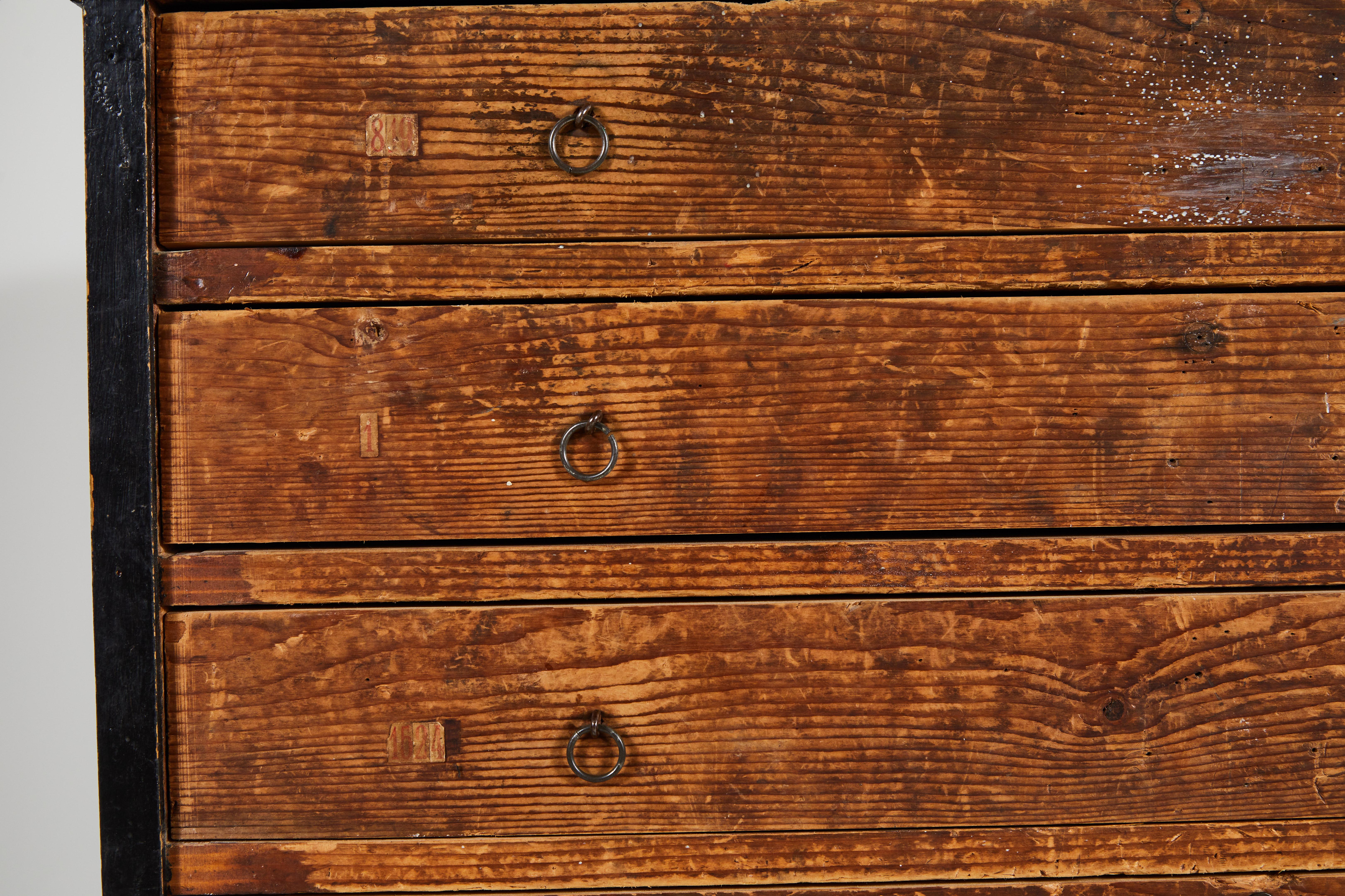 Mid-20th Century French Primitive Chest of Drawers