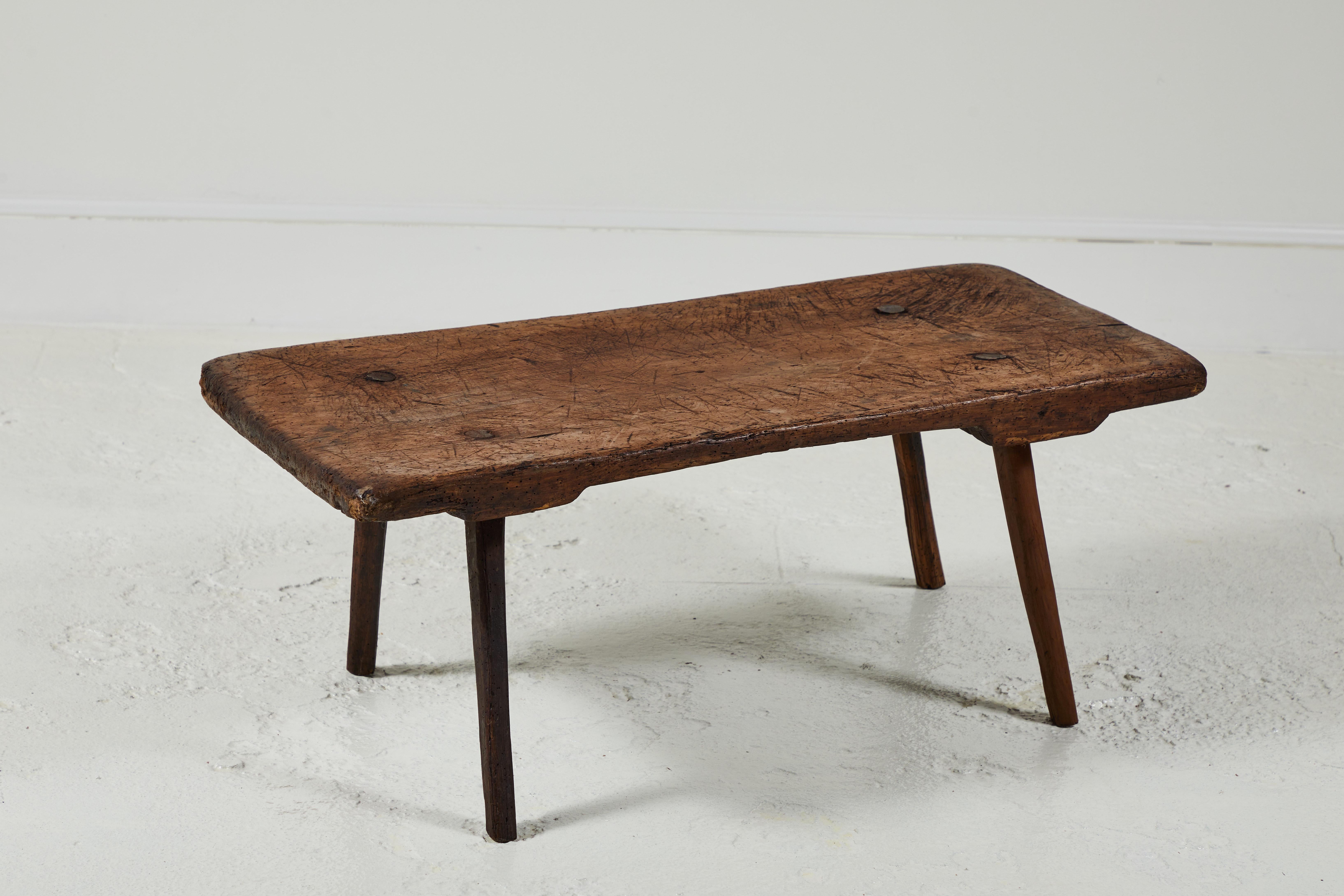 Late 19th Century French Primitive Coffee Table