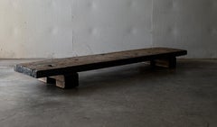 French Primitive Low Coffee Table