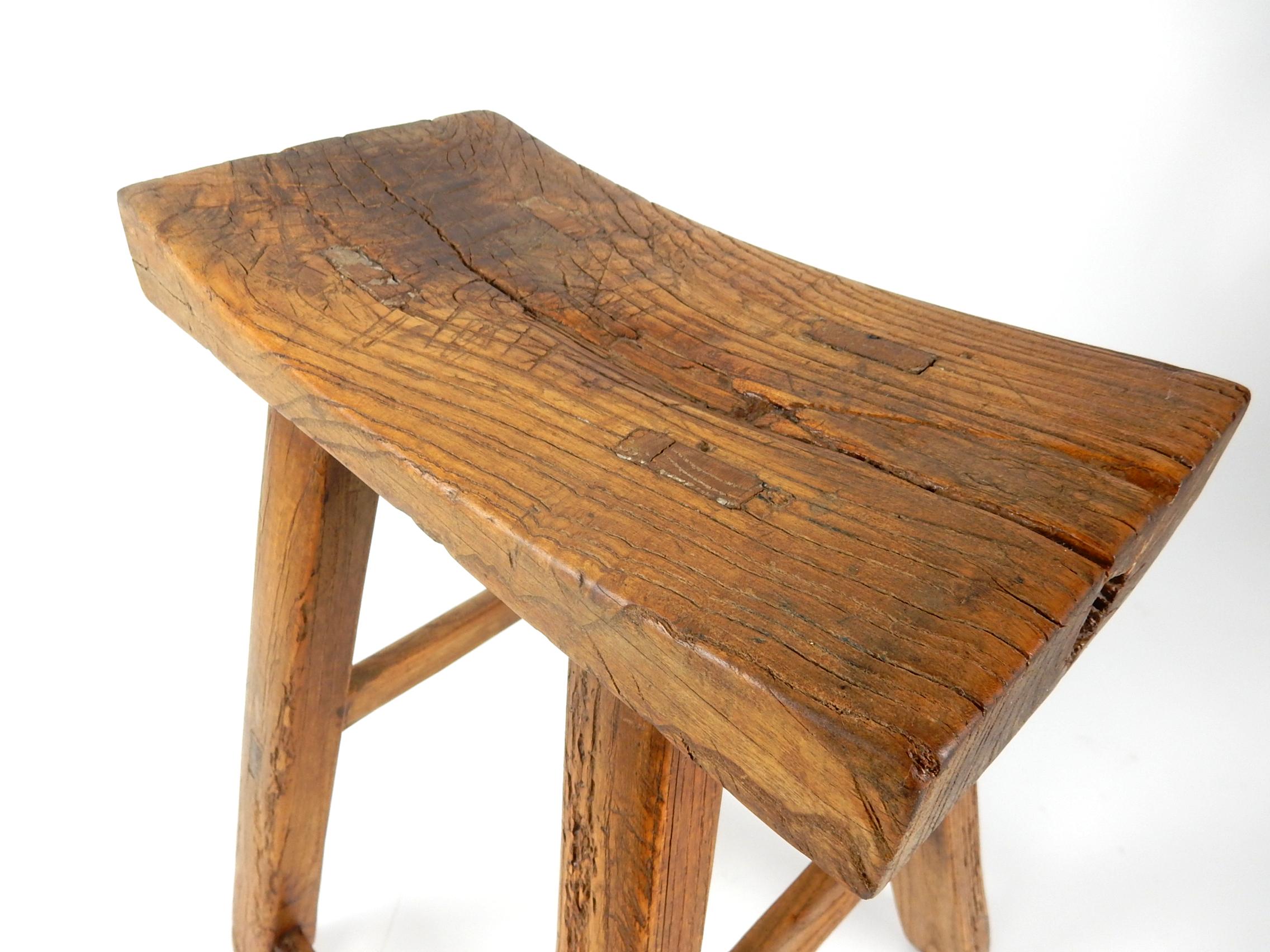 19th Century French Primitive Milking Stool