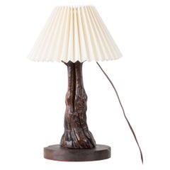 French Primitive Table Lamp, France, 1940