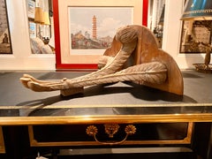 French Prince of Wales Feather Bracket, Style of Maison Jansen