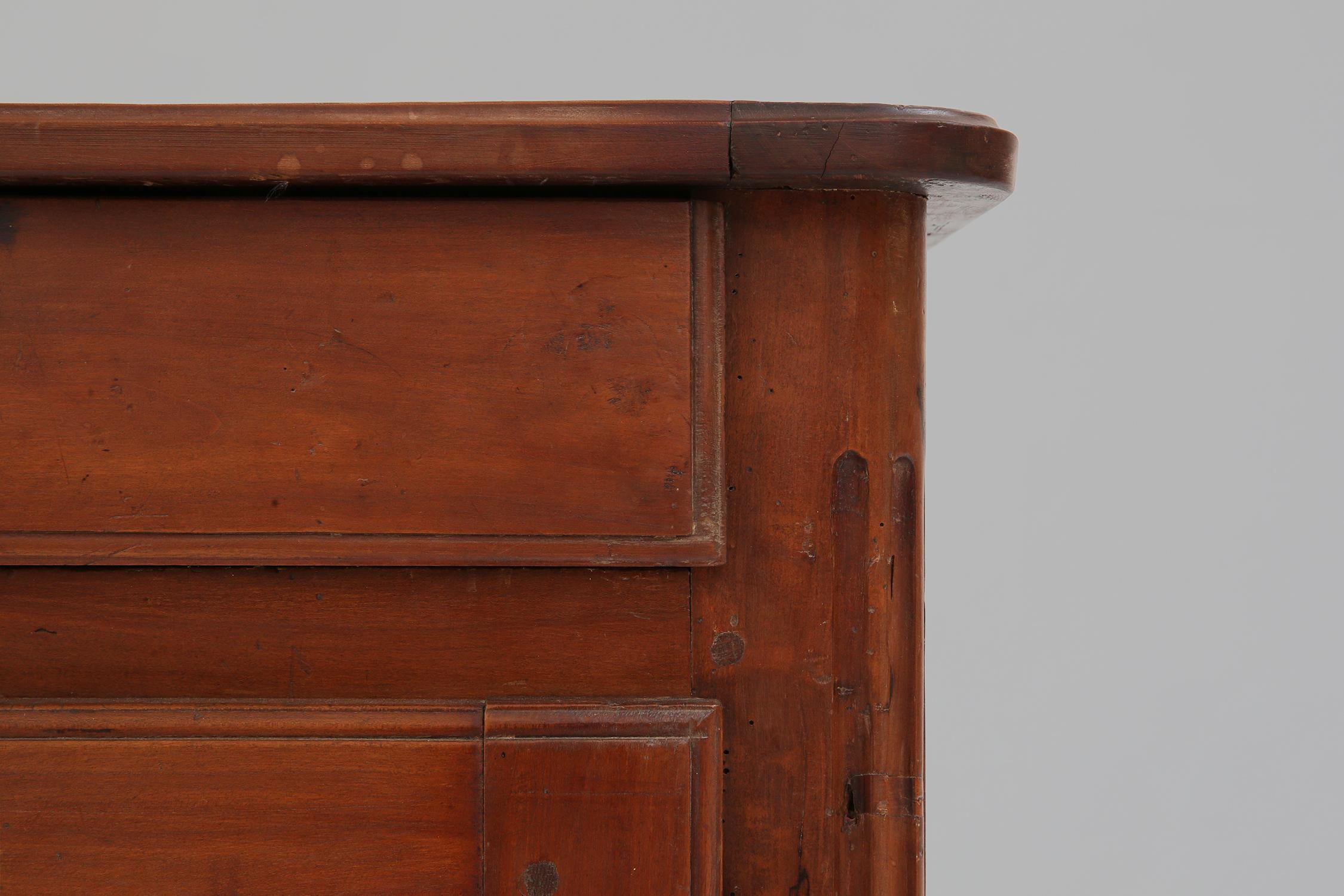 Wood French provencal 19th century cabinet For Sale
