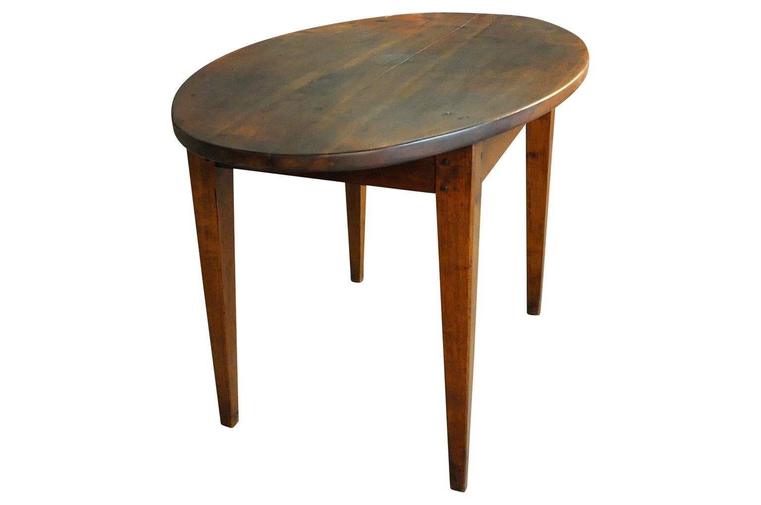 French Provencal 19th Century Side Table In Good Condition For Sale In Atlanta, GA