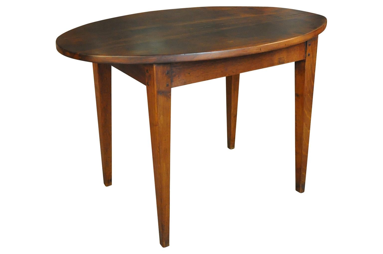 Walnut French Provencal 19th Century Side Table For Sale