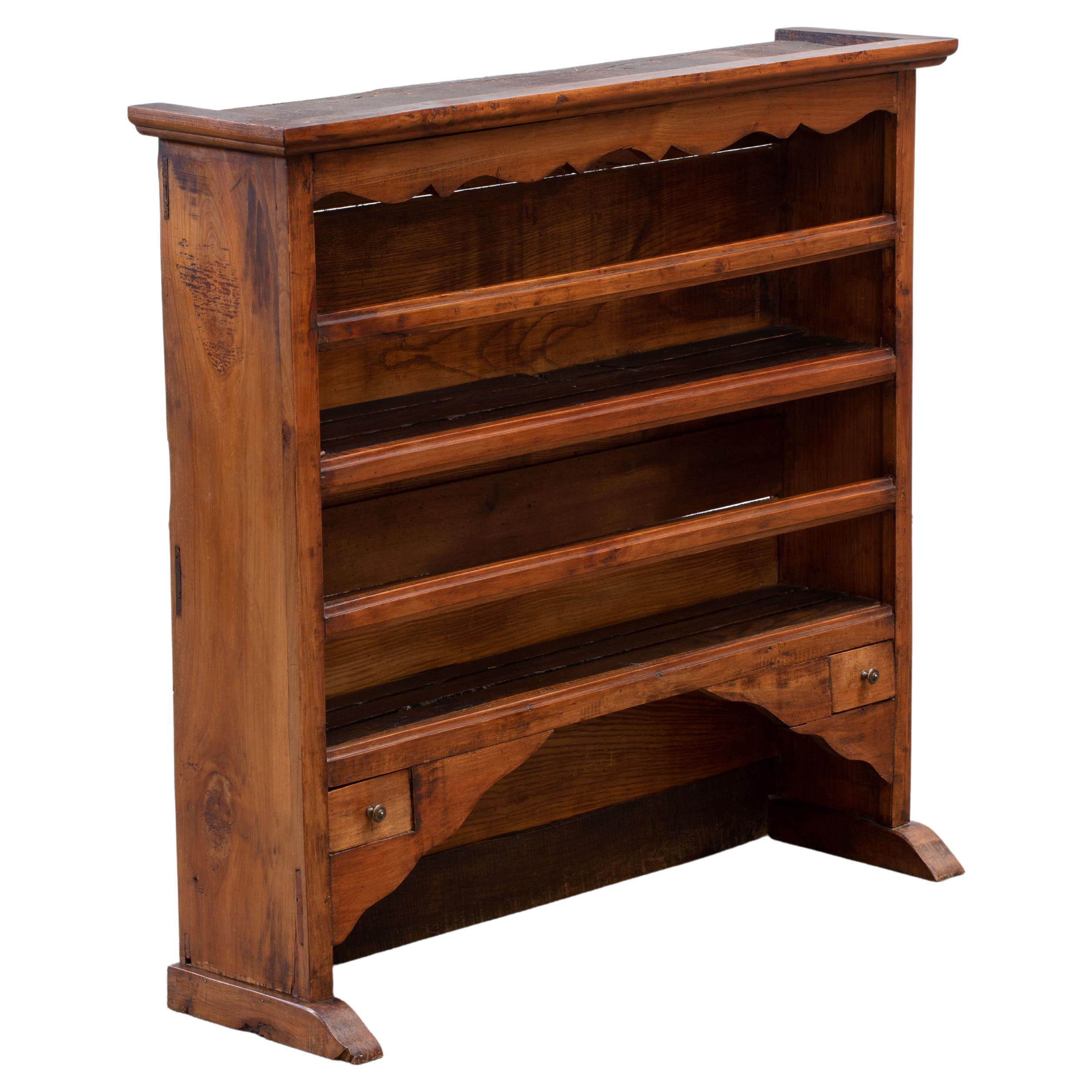 Console de meuble de rangement provençale en chêne français du 19ème siècle