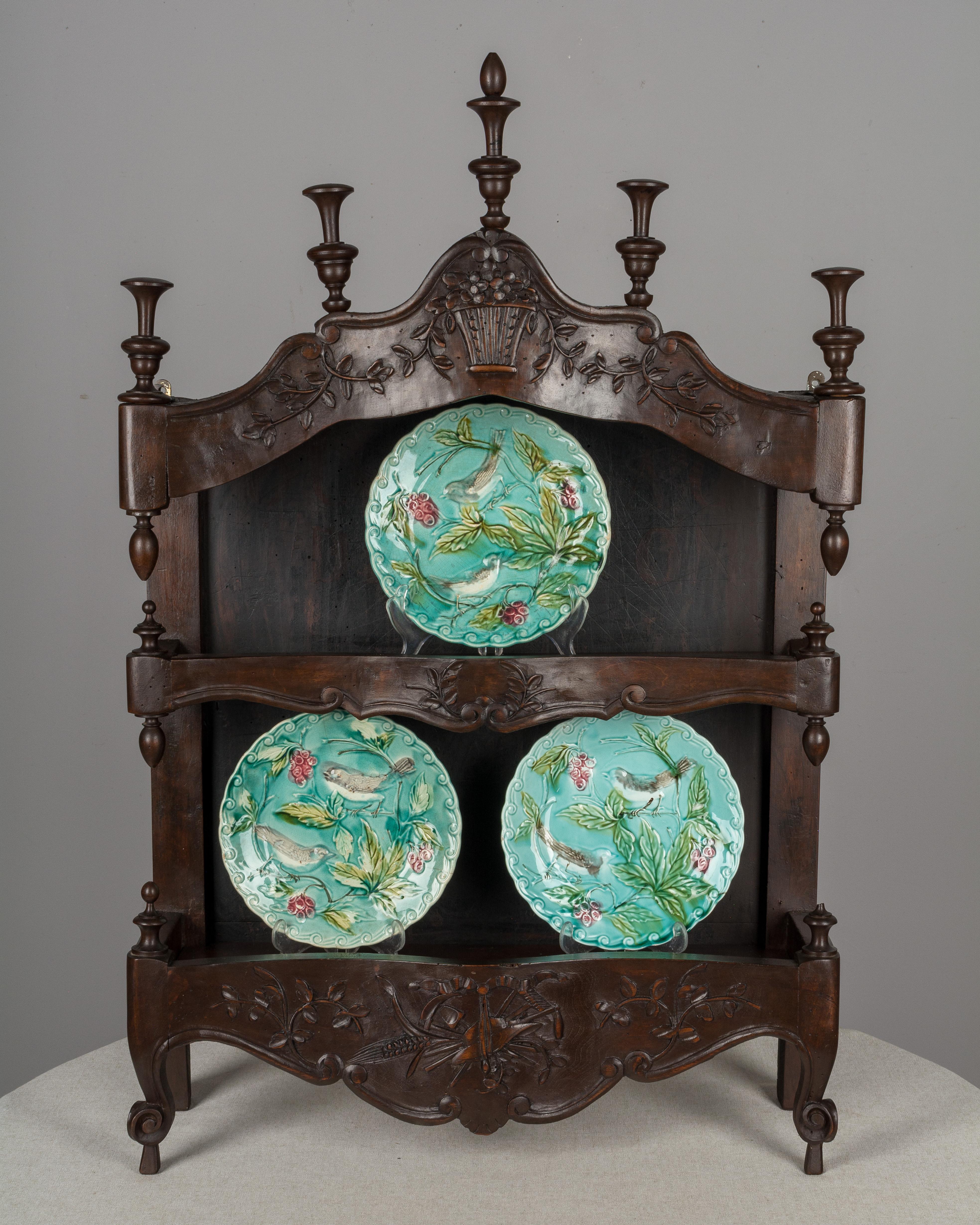 French Provençal Shelf or Plate Rack 5