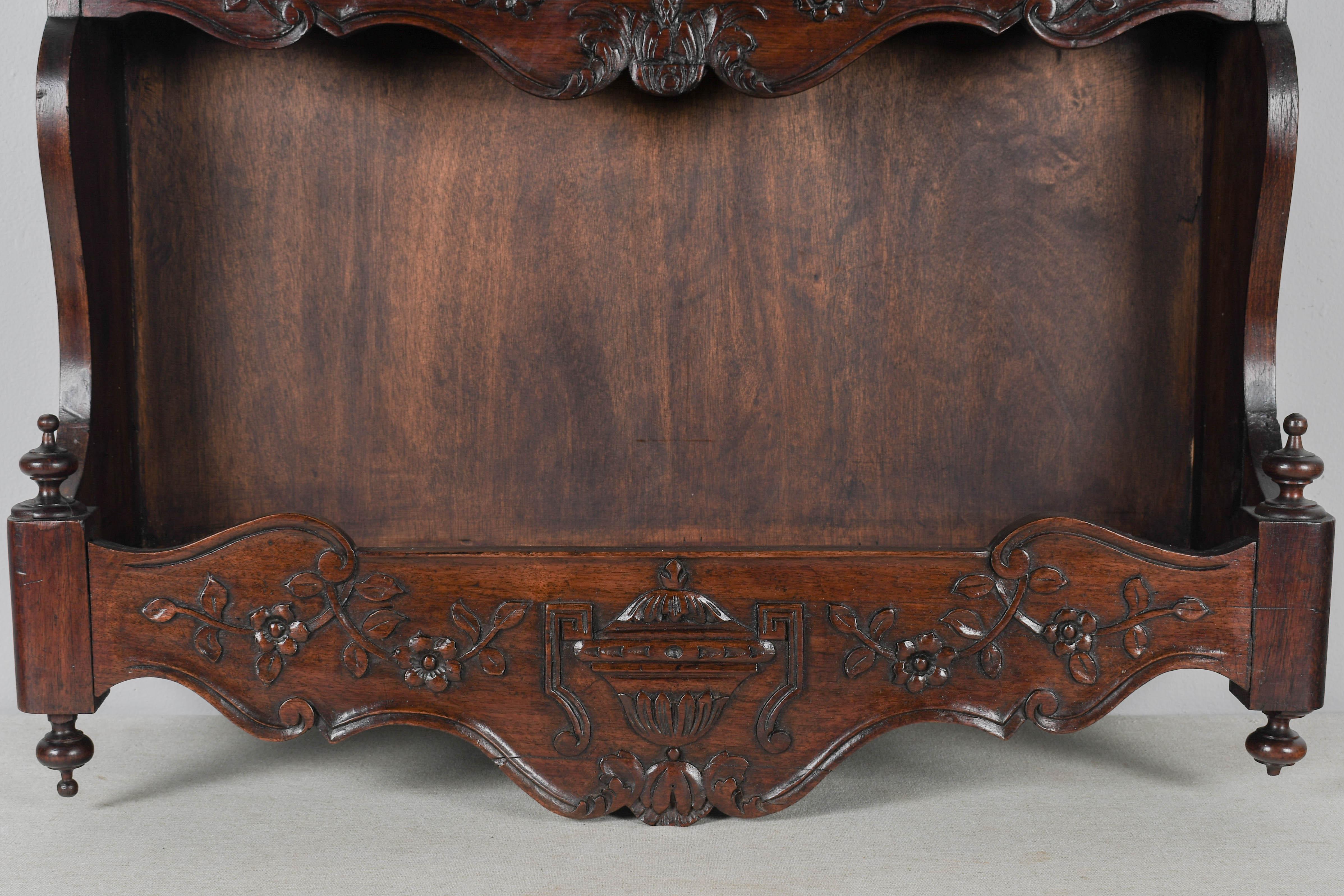 French Provençal Shelf or Plate Rack For Sale 5