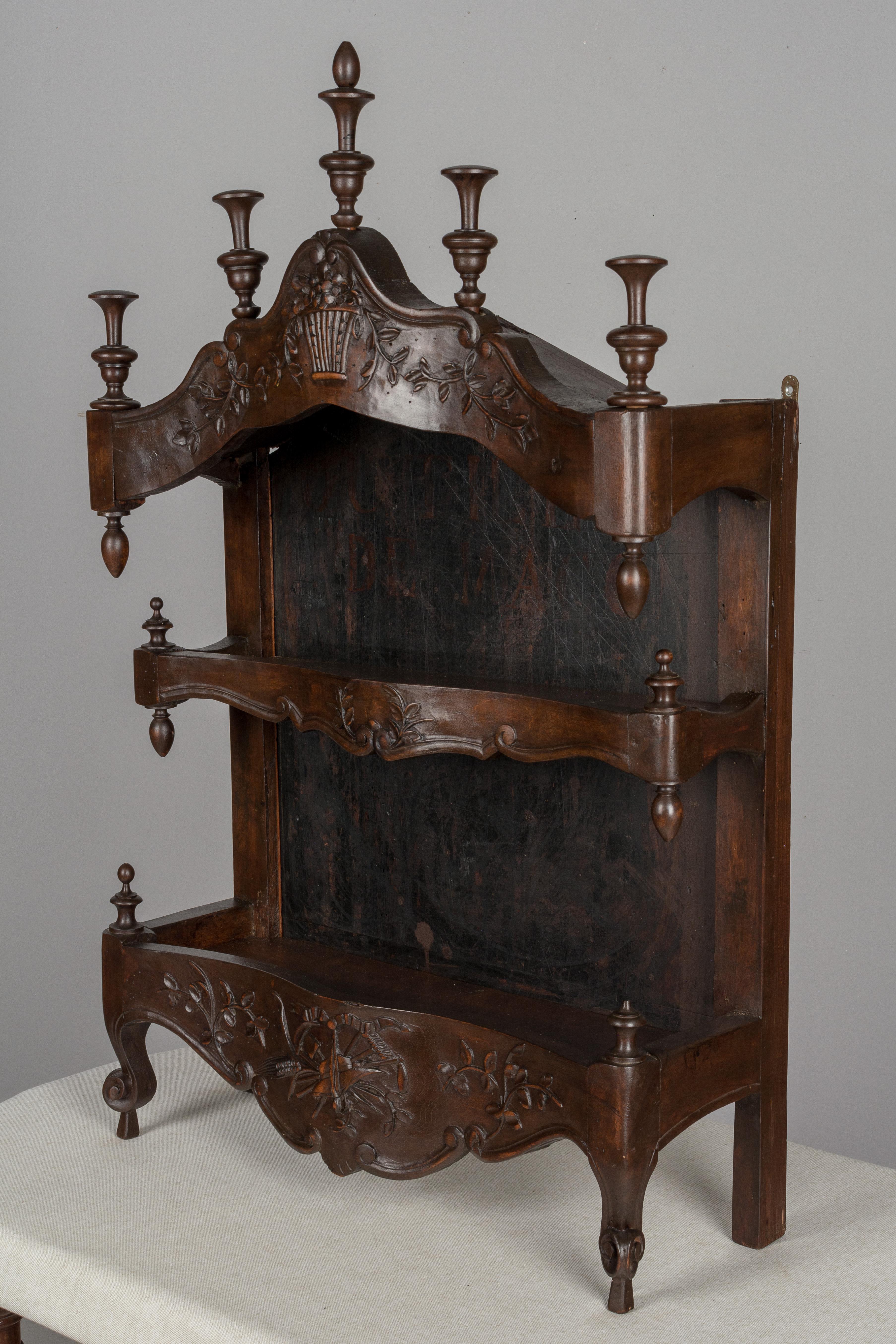 Louis XV French Proven�çal Shelf or Plate Rack