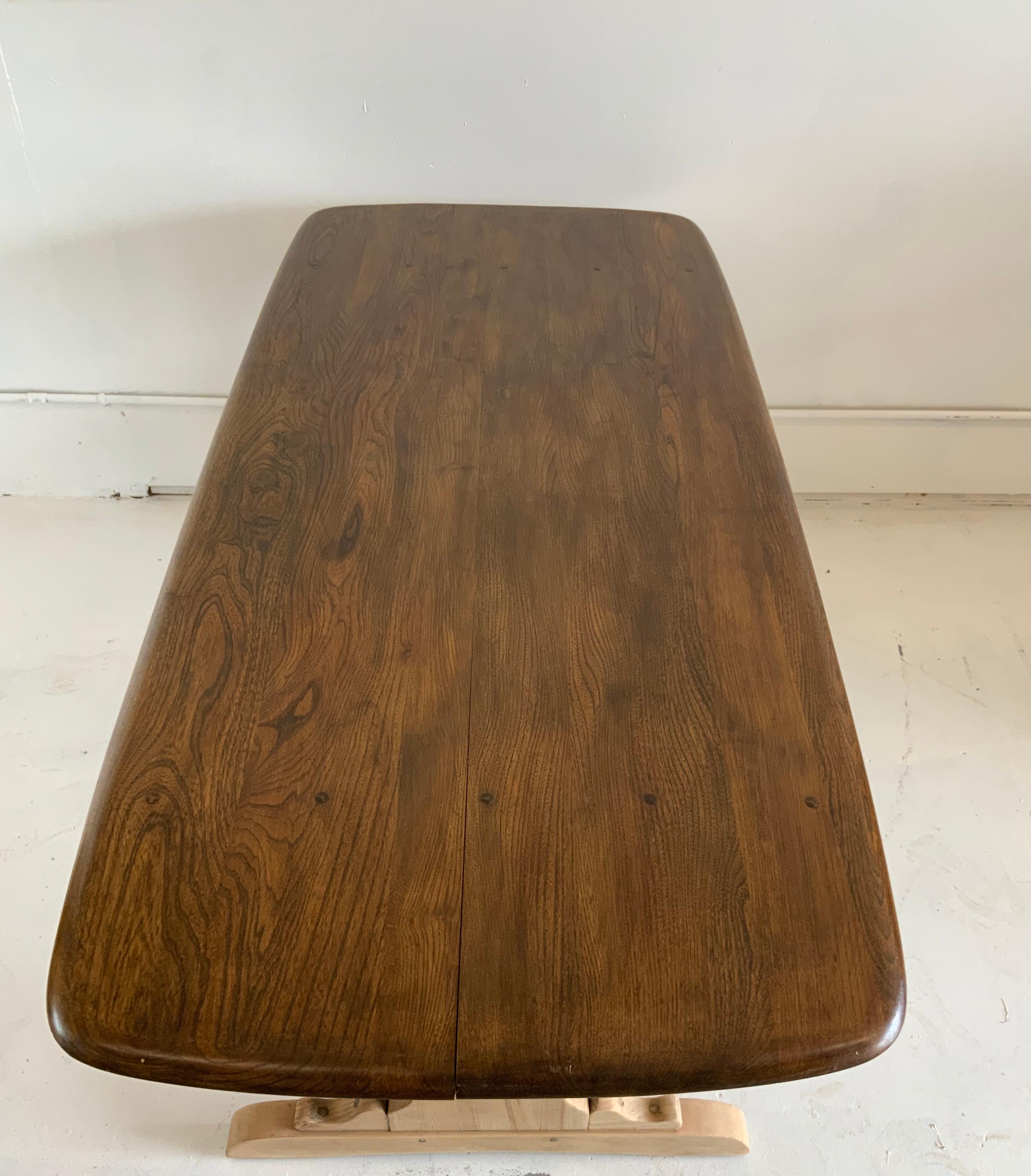French Provencal Style, Farm Dining Table in Walnut 1