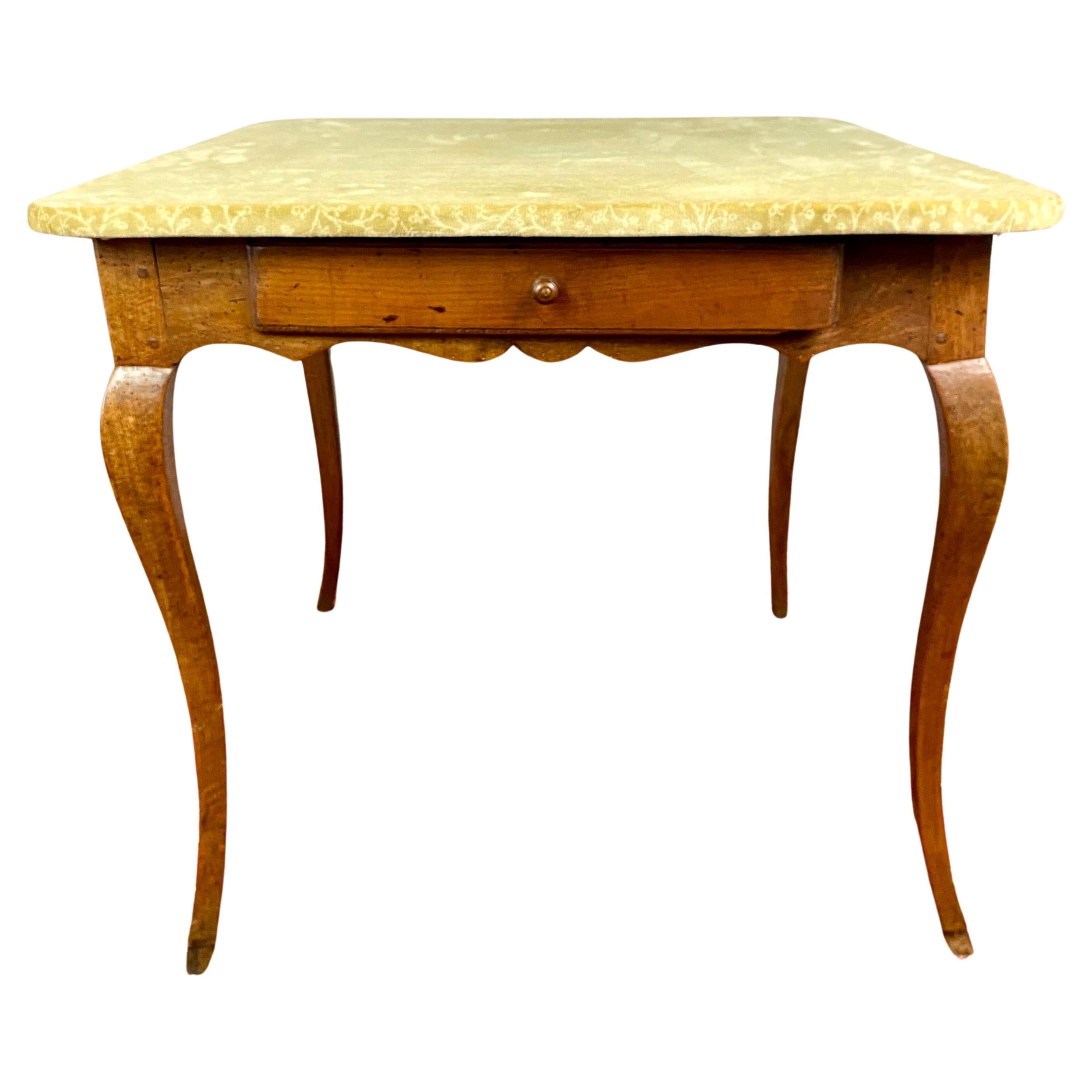 Französischer provenzalischer Tisch / kleiner Schreibtisch / Spieltisch- Louis XV Periode - Frankreich XVIII im Angebot