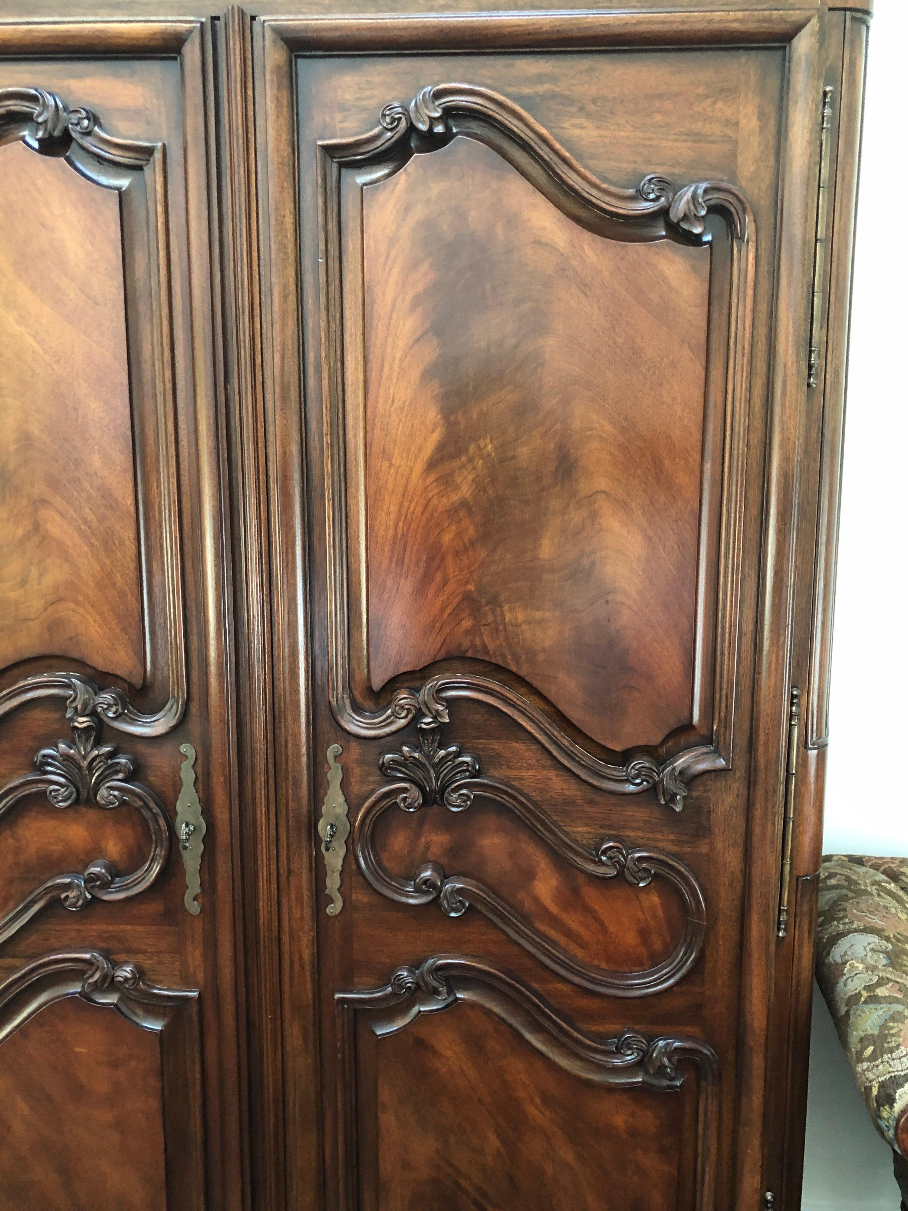French Provincial French Provencial Style Armoire by Ralph Lauren