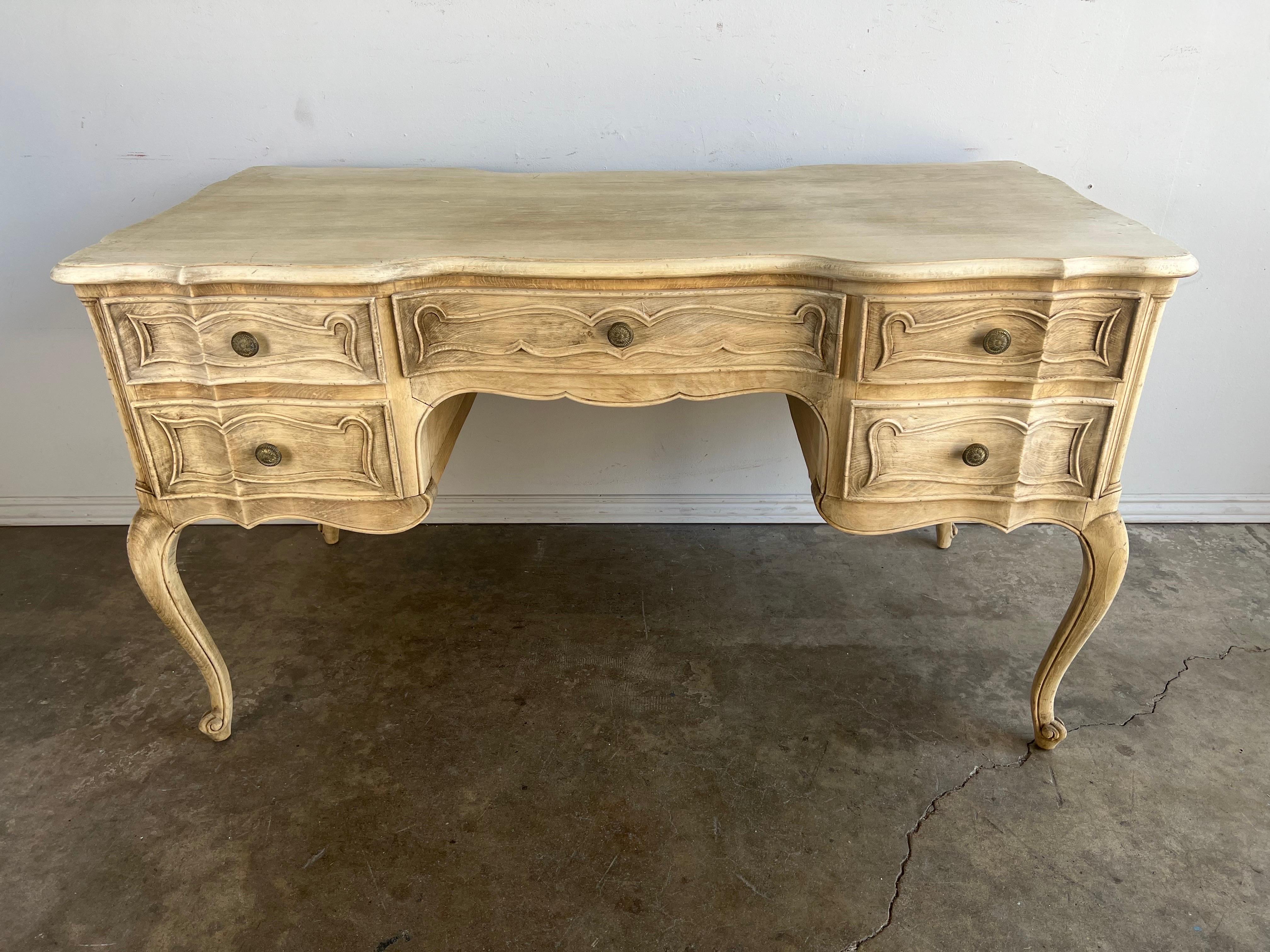 French Provincial French Provencial Style Desk, C. 1930’s For Sale