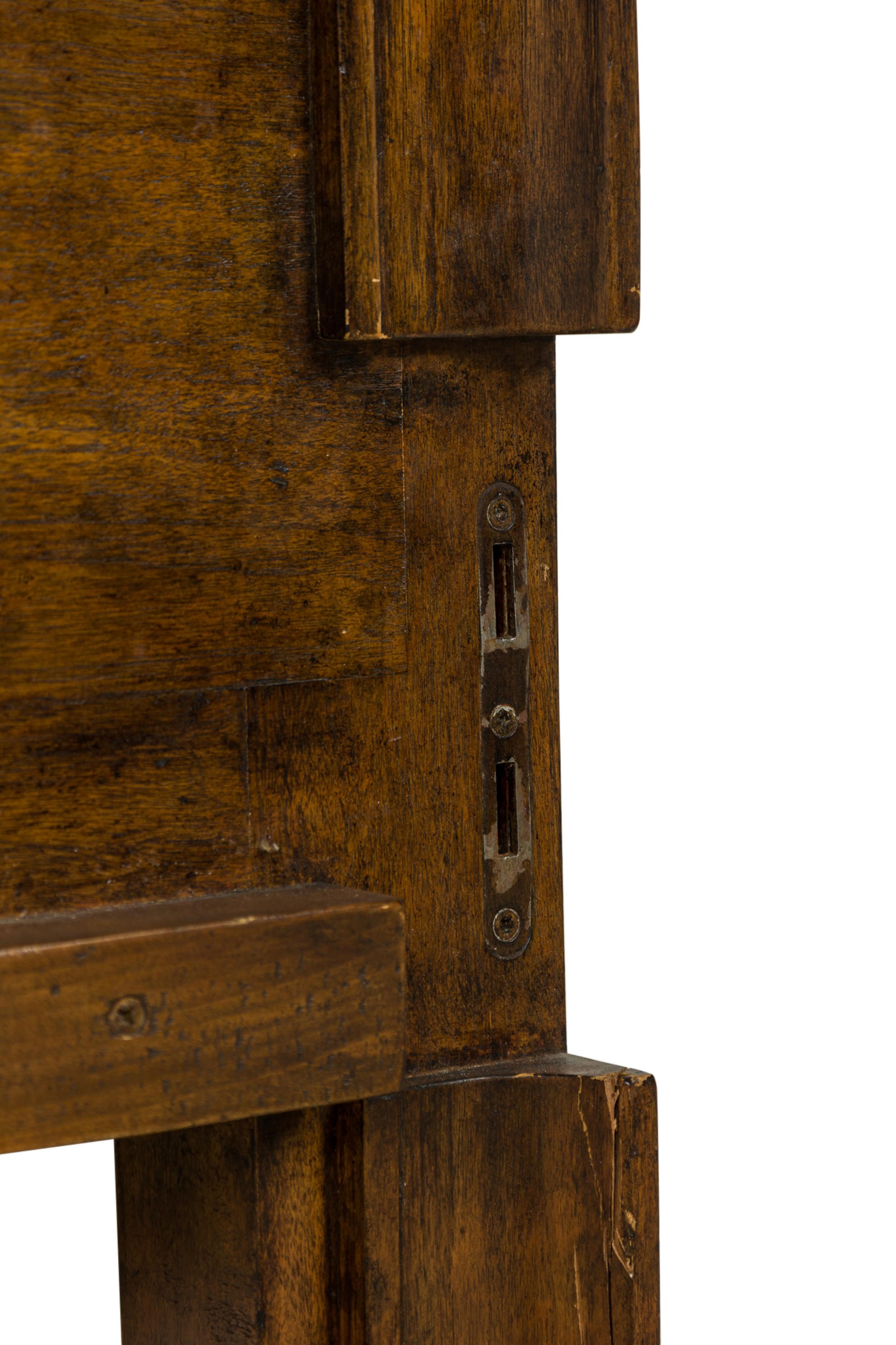 Walnut French Provincal King Size Bed