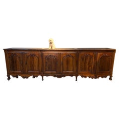 Buffet provinciale francese del XIX secolo in stile Grand Louis XV