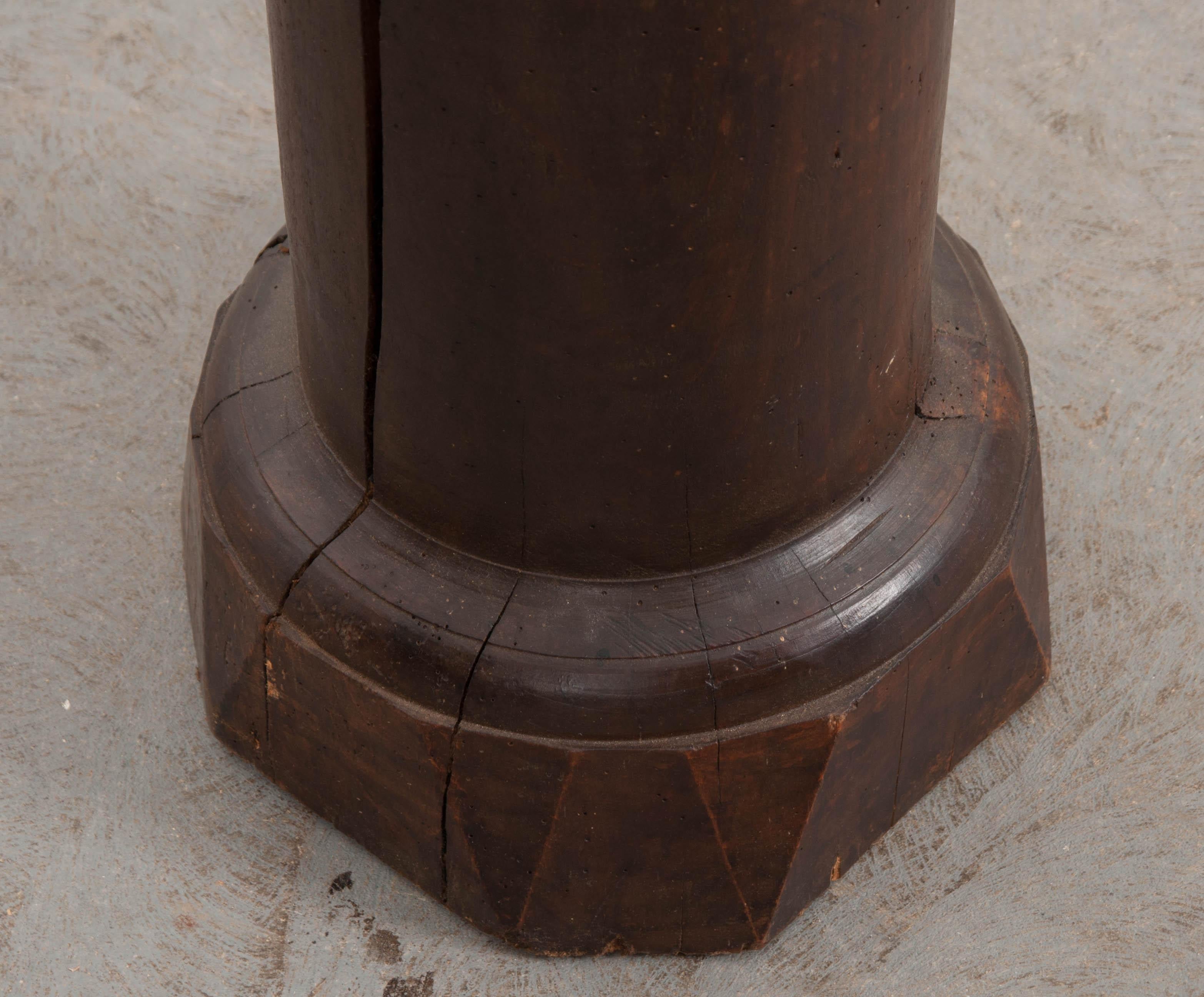 French Provincial 19th Century Wine Press Screw 2