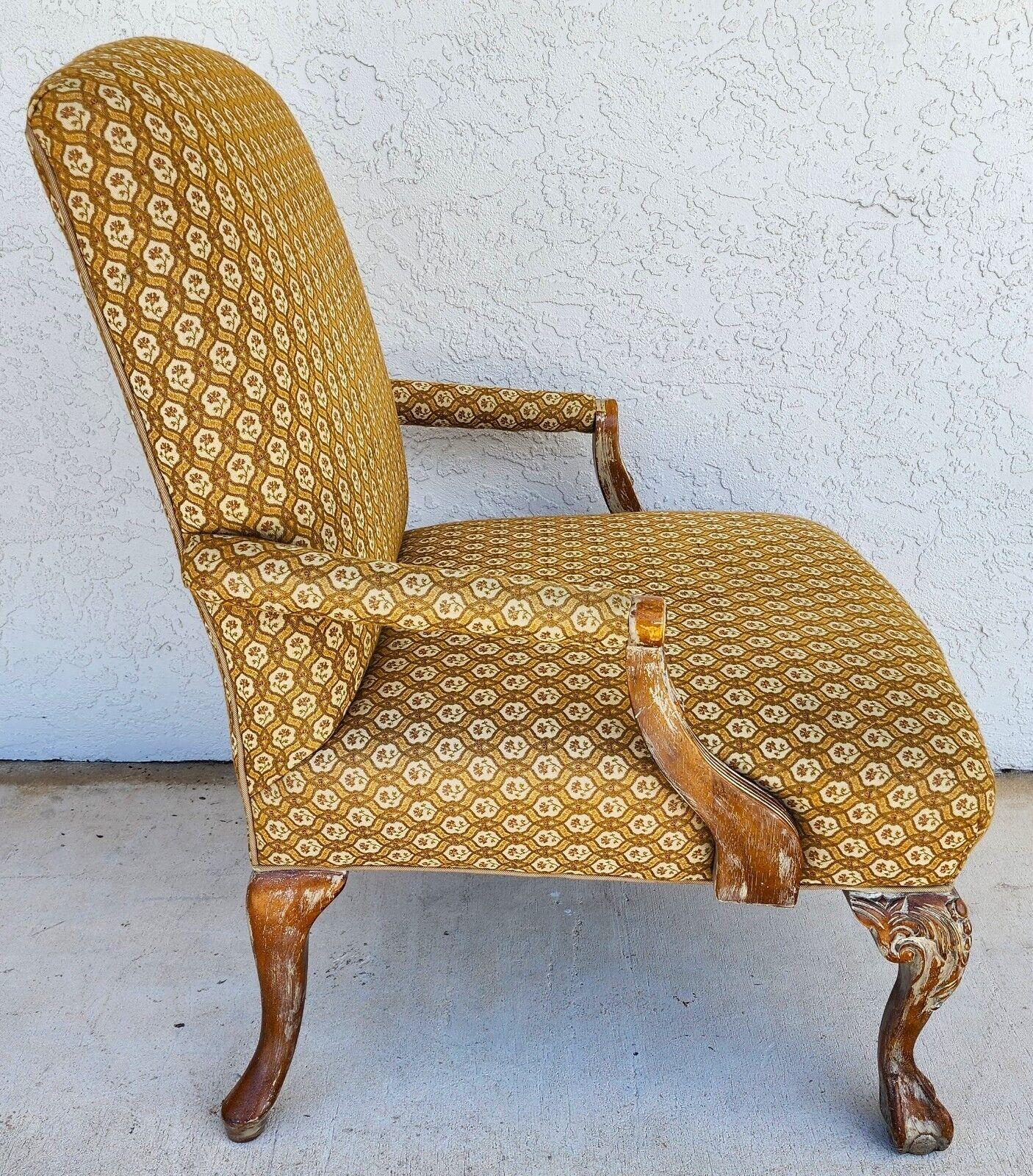 French Provincial Armchair Lounge Chair For Sale 4