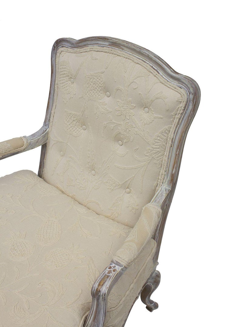 French Provincial Armchairs by John a Pair For Sale at 1stDibs