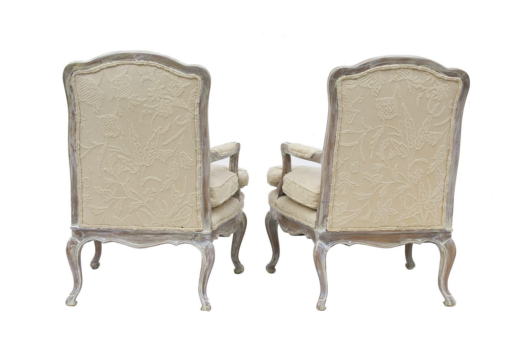 French Provincial Armchairs by John Widdicomb, a Pair For Sale 2