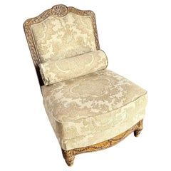 Sedia da salotto imbottita senza braccioli French Provincial di Schnadig