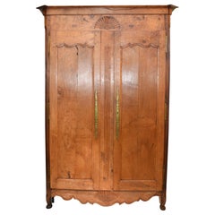 Antique French Provincial Armoire Bar